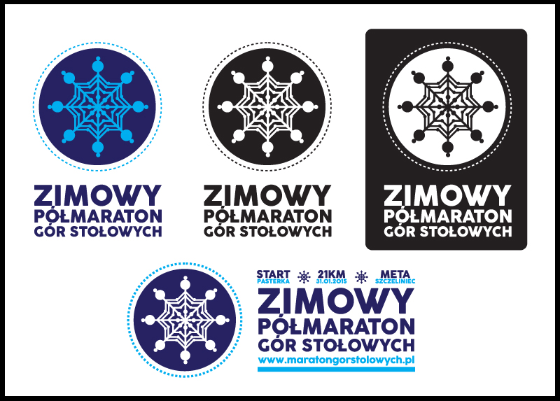 I Zimowy Półmaraton Gór Stołowych 1 logo