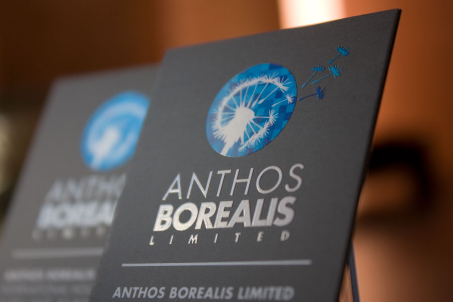 Karta wizytowa Anthos Borealis