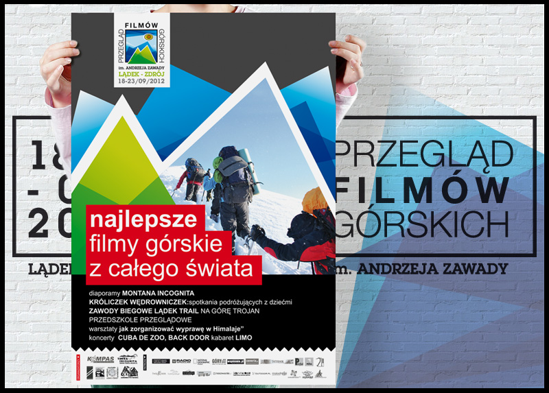 Plakat XVII Przeglądu Filmów Górskich